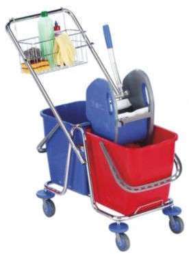 Chariot dentretien - chariot dentretien double a