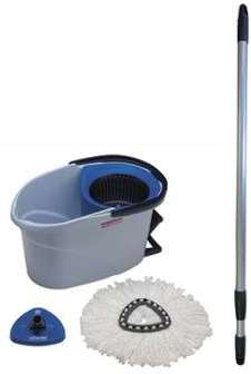 Système essoreur Balai à franges ergonomique et pratique Système essoreur Balai à franges