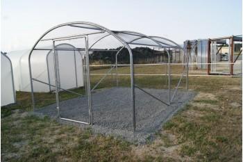 Volière largeur 4 m