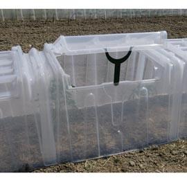 Lot de 3 serres tunnels maraîchères Modulo + 10 p
