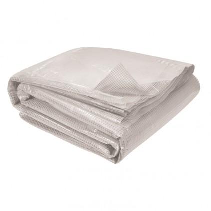 Bâche blanche pour serre de jardin 24m²