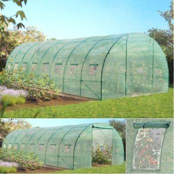 Grande serre de jardin tunnel maraîchère Pro galva