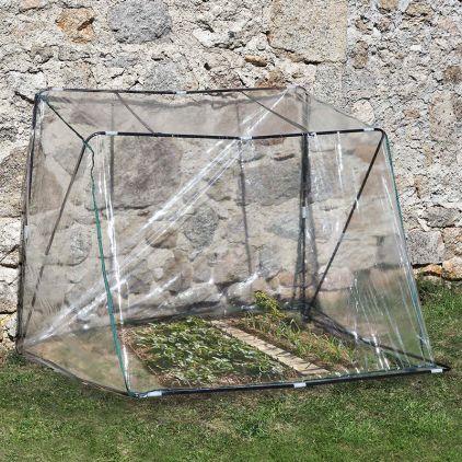 Serre de jardin murale pliante 180 x 140 x 140cm