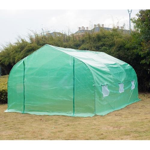 Serre tunnel de jardin 4,5 x 3 x 2 m grande taille