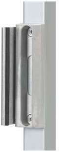 Gâche aluminium de portail battant pour serrure in