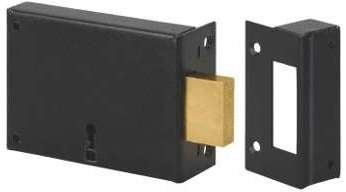 Serrure en applique 2 gorges Metalux - Droite