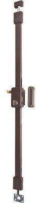 Serrure multipoint en applique marron gauche à tir