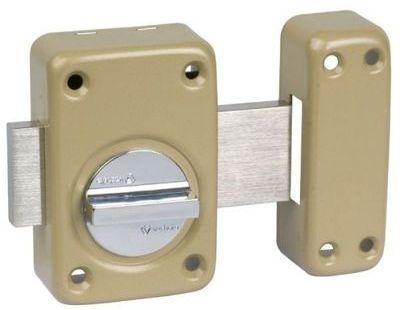 Verrou à bouton bronze sentrouvrant n° U08935 - C
