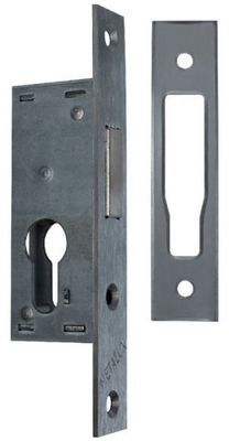Serrure à larder - Axe à 31 mm - Pêne dormant seul