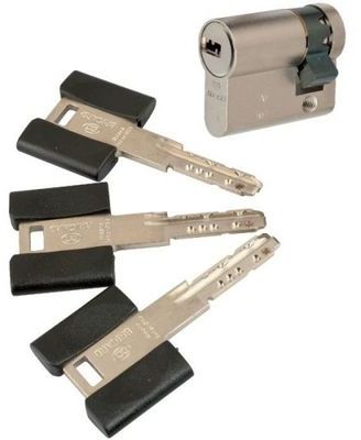 Demi-cylindre Dual XP S varié nickelé - Bricard