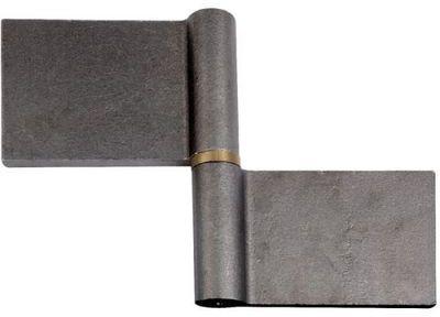 Paumelle de grille gauche - 140 x 220 mm - Lames l