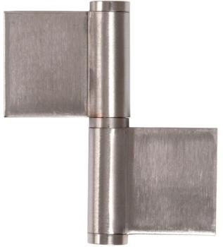 Paumelle à souder inox - 100 x 95 mm - Faure et fi