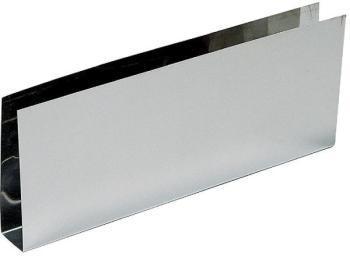 Plinthe bas de porte nox brillant - En U - 730 x 1