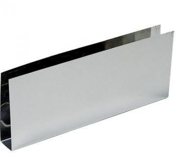 Plinthe bas de porte nox brillant - En U - 830 x 1