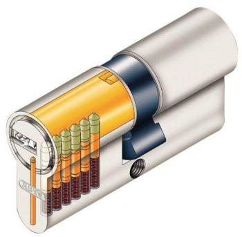 Cylindre D6 avec bouton et serrure