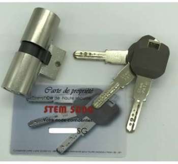 Cylindre adaptable BLOCTOUT 2 entrées de haute sécurité Cylindre adaptable BLOCTOUT