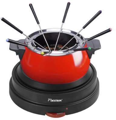 Bestron Ensemble dappareil à fondue neuf pièces 1