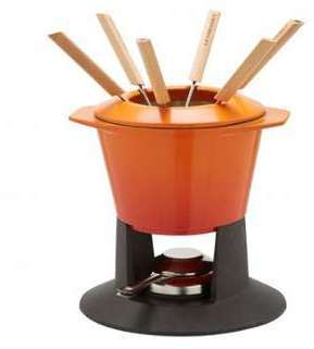 Gourmand - Fondue Set - rouge feu noir Fondue Pot 2 Gourmand - Fondue Set - rouge