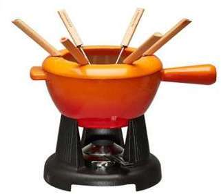 Le Creuset - Set de fondue au fromage - rouge feu noir Le Creuset - Set de fondue