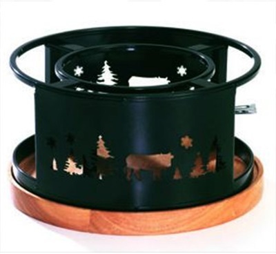 NMC - réchaud à fondue 21cm noir - chamonix - 3008
