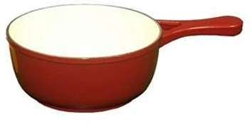 Caquelon savoyard 22 cm rouge chasseur Caquelon savoyard 22 cm rouge