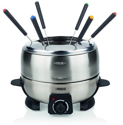 PRINCESS - fondue inox 800w 6 fourchettes - 172700