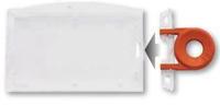 Lot de 50 portes-badges sécuritaires