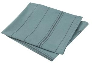 Les 2 serviettes de table Métis (lin et coton) Lagon Les 2 serviettes de table