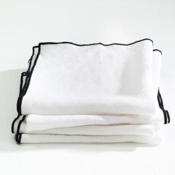 Serviette de table Suzy lin lavé (lot de 4) - AM.P