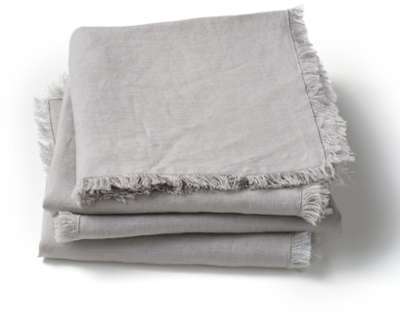 Serviette de table lin lavé, Yastigi (lot de 4) -