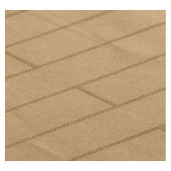 Lot de 12 Serviettes de Table Bricks - Taupe Lot de 12 Serviettes de Table