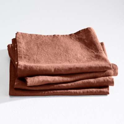 Serviettes de table pur lin Linette (lot de 4) - A