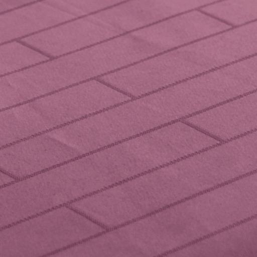 Lot de 12 serviettes 55 x 55 cm Bricks Aubergine Lot de 12 serviettes 55 x