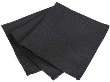 Lot de 3 serviettes de table 45x45 cm Jacquard 100