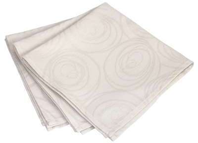 Lot de 3 serviettes de table 45x45 cm Jacquard 100