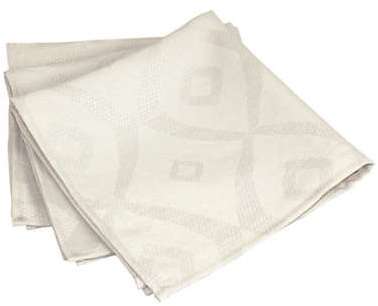 Lot de 3 serviettes de table 45x45 cm Jacquard 100