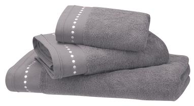Serviette de bain Coton peigné 600 gr/m2 Gris taup