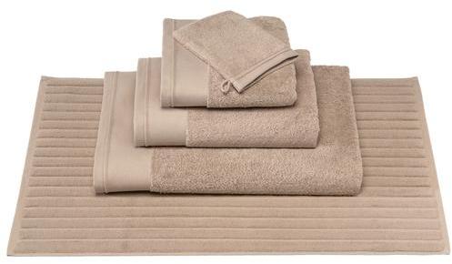 Serviette de bain Coton peigné 600 gr/m2 Sable Tou