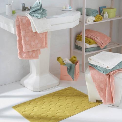 Lot De 2 Serviettes Invité éponge Bouclette 500 G/