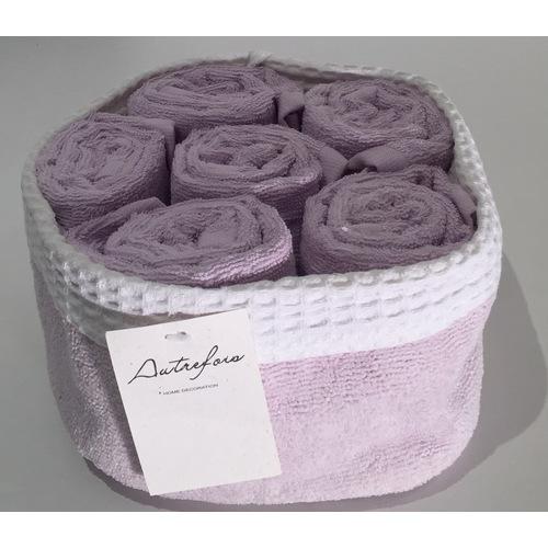Salomé Prestige Kit de 6 serviettes invités