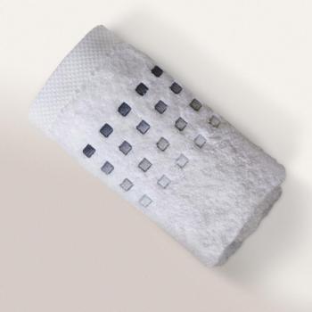 Serviette invité 33x50 cm PURE SQUARES Blanc 550 g