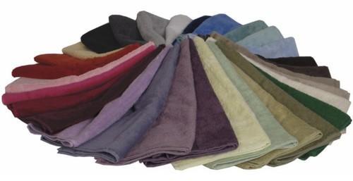 Serviette de toilette 50x100cm unie 620gr/m² Coton