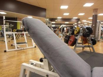 Serviette banc de musculation Serviette banc de musculation