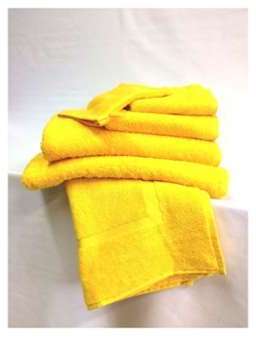 Serviette invitée 30x50 cm couleur Jaune