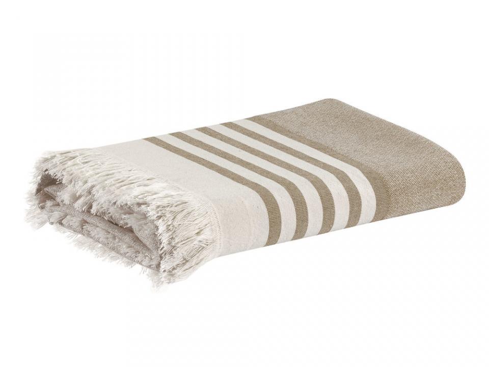 Drap de bain foutah réversible 100% coton chambray