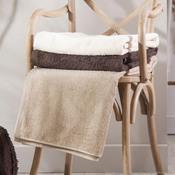 Serviette de toilette unie 100% coton 580gr/m2 50x