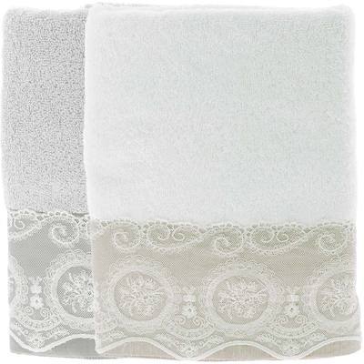 Serviette de toilette 50x100cm Brodée CARMINA