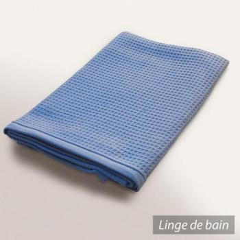 Serviette de toilette 50x100 cm nid dabeille PURE