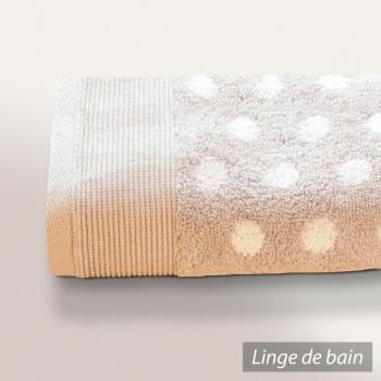 Serviette invité 33x33 cm DOMINO Beige 550 g/m2