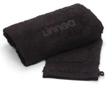 Lot ROYAL CRESENT Serviette brodée Linnea 50x100 gant Lot ROYAL CRESENT Serviette